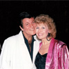 Diane with Tommy Sands 1989