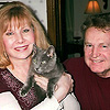 Diane and Larry with their beloved family member, Bentley