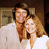 Diane with Glen Campbell in Wichita, Kansas 