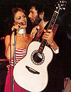 Sami Jo with Eddie Rabbitt in 1982