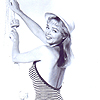 A 1958 publicity photo of Yvette