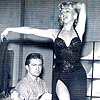 Yvette (as "Cherie") and her co-stars in a Hollywood stage production of BUS STOP